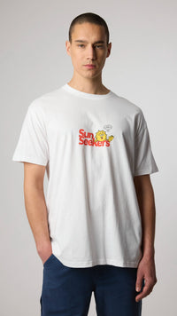 WHITE SUN SEEKERS TEE