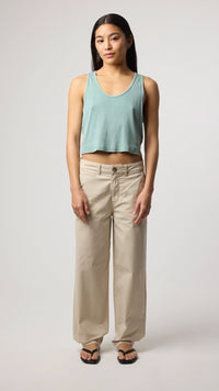 BEIGE JUDY WOMAN CHINO PANT