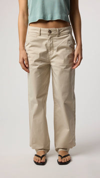 BEIGE JUDY WOMAN CHINO PANT