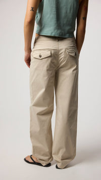 BEIGE JUDY WOMAN CHINO PANT