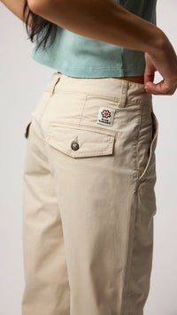 BEIGE JUDY WOMAN CHINO PANT