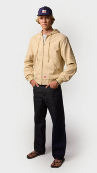 BEIGE CANVAS JACKET