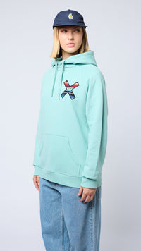 SUDADERA CON CAPUCHA CLASSIC ACQUA