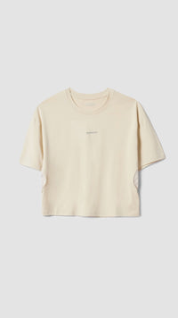 CAMISETA MUJER TRAIN DUSTY CREAM