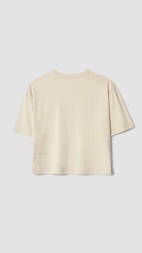 CAMISETA MUJER TRAIN DUSTY CREAM