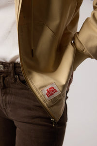 BEIGE CANVAS JACKET