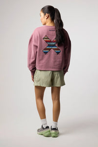 SUDADERA MUJER CLASSIC BERRY