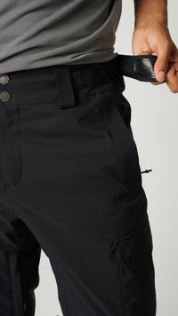 BLACK PULSE TECH PANTS