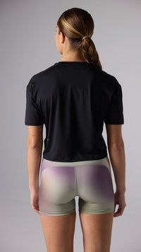 CAMISETA MUJER TRAIN NEGRA