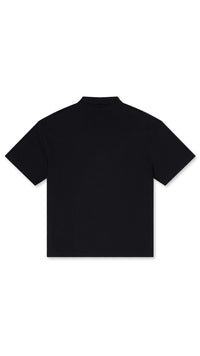 POLO PATCH NEGRO