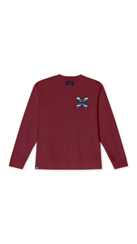 SUDADERA CLASSIC BURGUNDY