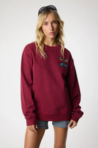 BURGUNDY CLASSIC CREW