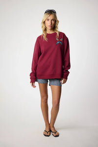 BURGUNDY CLASSIC CREW