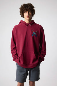 BURGUNDY CLASSIC HOODIE