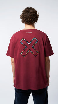 CAMISETA KARMA BURGUNDY