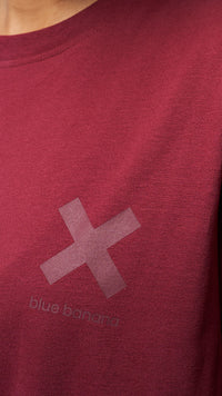 CAMISETA KARMA BURGUNDY