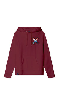 BURGUNDY CLASSIC HOODIE