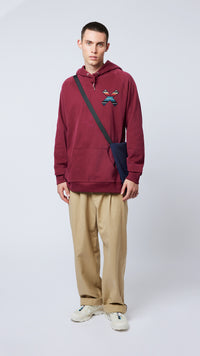 BURGUNDY CLASSIC HOODIE