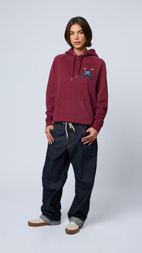 BURGUNDY CLASSIC HOODIE