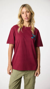 CAMISETA CLASSIC BURGUNDY