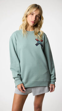 SUDADERA CLASSIC MENTA