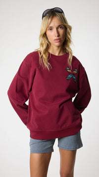 SUDADERA CLASSIC BURGUNDY