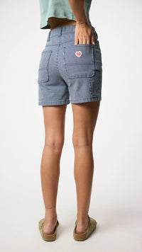 NAVY POPEYE WOMAN SHORTS