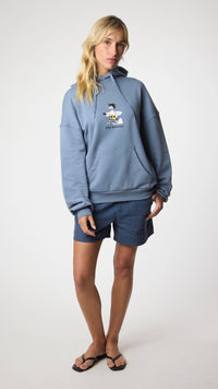 SKY BLUE WIPEOUT HOODIE