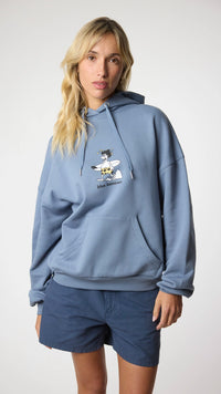 SUDADERA CON CAPUCHA WIPEOUT SKY BLUE