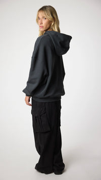 ANTHRACITE CLEAN HOODIE