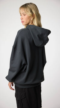 ANTHRACITE CLEAN HOODIE