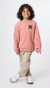 SUDADERA KIDS CLASSIC CORAL