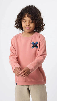 SUDADERA KIDS CLASSIC CORAL