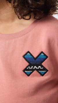 SUDADERA KIDS CLASSIC CORAL