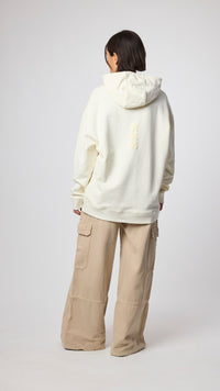 SUDADERA CON CAPUCHA BONFIRE CREMA