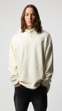 SUDADERA CON CAPUCHA BONFIRE CREMA