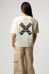 CAMISETA MUJER CLASSIC CREMA