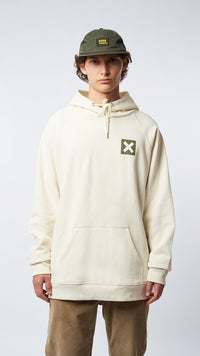 CREAM NATURE HOODIE