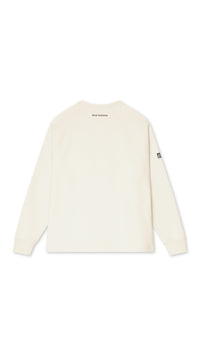 SUDADERA ISLAND CREMA