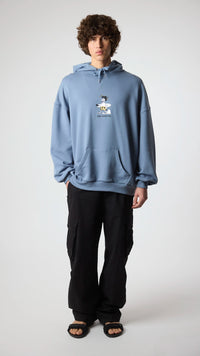 SKY BLUE WIPEOUT HOODIE