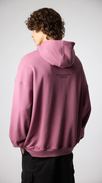 SUDADERA CON CAPUCHA WIPEOUT BERRY