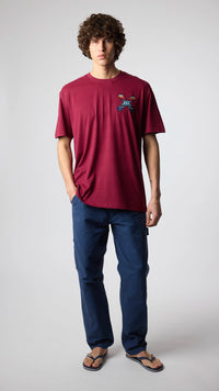 BURGUNDY CLASSIC TEE