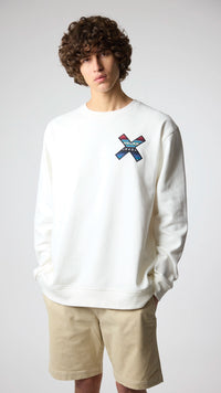 SUDADERA CLASSIC BLANCO ROTO