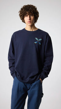 SUDADERA CLASSIC AZUL MARINO