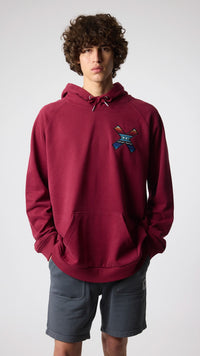 BURGUNDY CLASSIC HOODIE