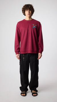 SUDADERA CLASSIC BURGUNDY