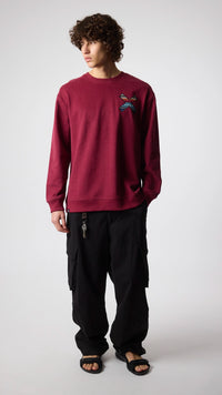 SUDADERA CLASSIC BURGUNDY