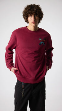 SUDADERA CLASSIC BURGUNDY