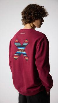 SUDADERA CLASSIC BURGUNDY