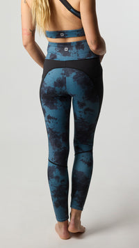 DARK BLUE ACTIVE WOMAN LEGGINGS